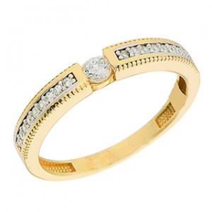 Gold Ring 10kt, VI70-58